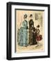 Fashions 1884-null-Framed Art Print