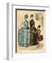 Fashions 1884-null-Framed Art Print