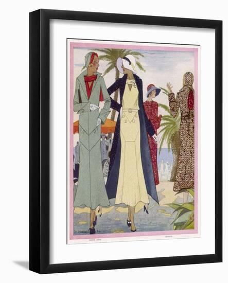 Fashions 1931, Chantal-null-Framed Art Print