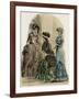 Fashions Early 1880S-null-Framed Art Print