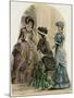 Fashions Early 1880S-null-Mounted Art Print