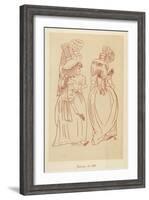 Fashions for 1788-John Ashton-Framed Art Print