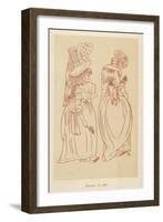 Fashions for 1788-John Ashton-Framed Art Print