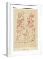 Fashions for 1788-John Ashton-Framed Art Print