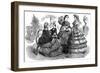 Fashions for August, 1857-null-Framed Giclee Print