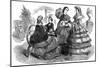 Fashions for August, 1857-null-Mounted Giclee Print