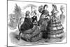 Fashions for August, 1857-null-Mounted Giclee Print