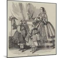 Fashions for the New Year-null-Mounted Giclee Print