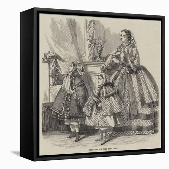 Fashions for the New Year-null-Framed Stretched Canvas