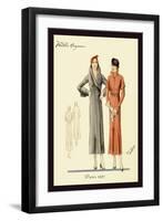 Fashions for Urban Ladies-null-Framed Art Print