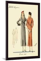 Fashions for Urban Ladies-null-Mounted Art Print