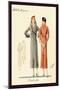 Fashions for Urban Ladies-null-Mounted Art Print