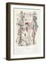 Fashions for Young Boys and Girls, from 'Revue De La Mode', 1900-null-Framed Giclee Print