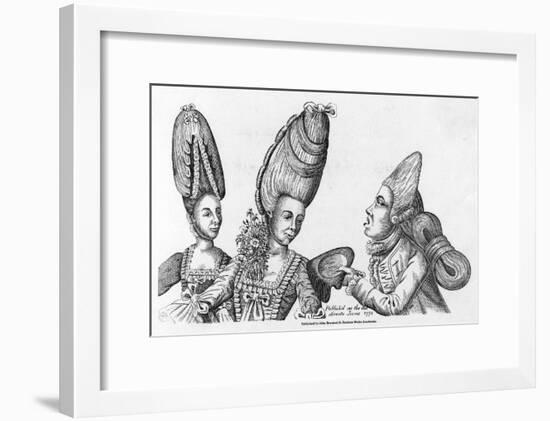 Fashions of 1773-Tim Bobbin-Framed Art Print