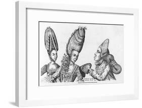 Fashions of 1773-Tim Bobbin-Framed Art Print