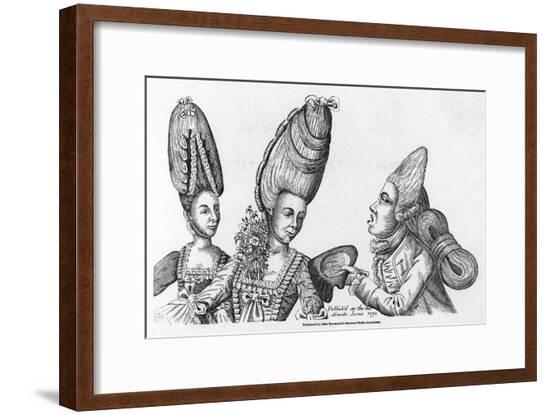 Fashions of 1773-Tim Bobbin-Framed Art Print