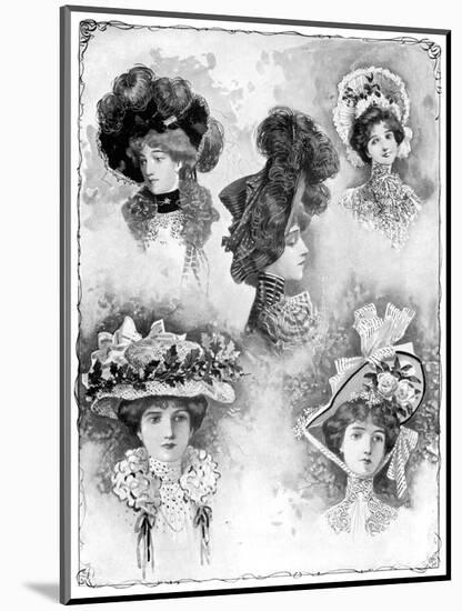 Fashions of 1902-null-Mounted Giclee Print