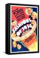 Fashions of 1934-null-Framed Stretched Canvas