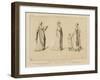 Fashions of the 6th Year, after Le Journal Des Dames-Raphael Jacquemin-Framed Giclee Print