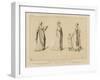 Fashions of the 6th Year, after Le Journal Des Dames-Raphael Jacquemin-Framed Giclee Print