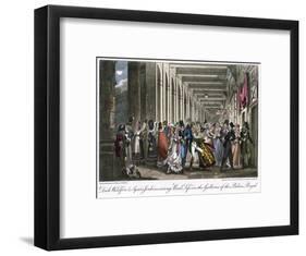 Fashions Palais Royal-George Cruikshank-Framed Art Print
