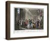 Fashions Palais Royal-George Cruikshank-Framed Art Print