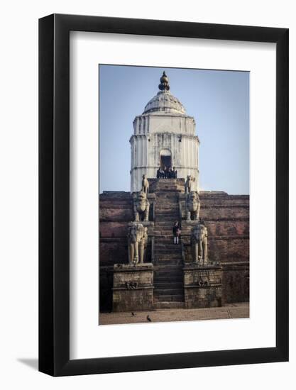 Fasidega Temple, Durbar Square, Bhaktapur, UNESCO World Heritage Site, Nepal, Asia-Andrew Taylor-Framed Photographic Print