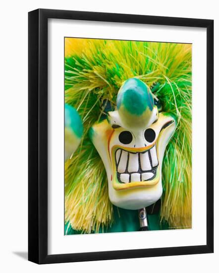 Fasnacht Carnival, Fasnacht Costume, Basel, Switzerland-Walter Bibikow-Framed Photographic Print