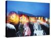 Fasnact Spring Carnival Lantern Displays, Basel, Switzerland, Europe-Christian Kober-Stretched Canvas