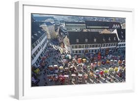 Fasnact Spring Carnival Lantern Displays, Basel, Switzerland, Europe-Christian Kober-Framed Photographic Print