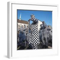 Fasnact Spring Carnival Parade, Basel, Switzerland, Europe-Christian Kober-Framed Photographic Print