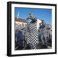 Fasnact Spring Carnival Parade, Basel, Switzerland, Europe-Christian Kober-Framed Photographic Print