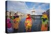 Fasnact Spring Carnival Parade, Lucerne, Switzerland, Europe-Christian Kober-Stretched Canvas