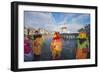 Fasnact Spring Carnival Parade, Lucerne, Switzerland, Europe-Christian Kober-Framed Photographic Print