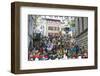 Fasnact Spring Carnival Parade, Lucerne, Switzerland, Europe-Christian Kober-Framed Photographic Print