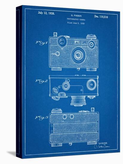 Fassin Photographic Camera Patent-null-Stretched Canvas