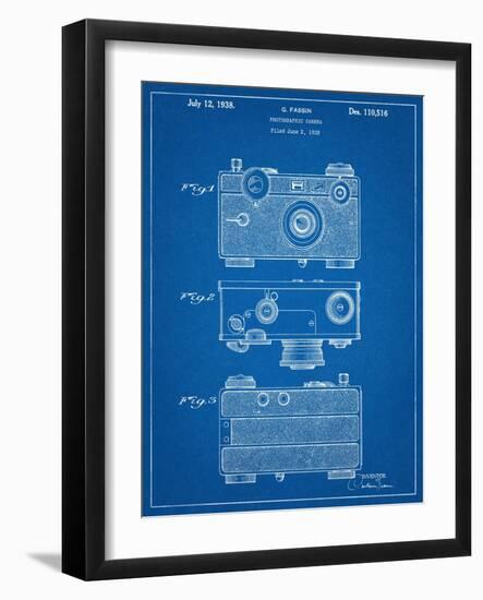 Fassin Photographic Camera Patent-null-Framed Art Print