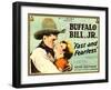 FAST AND FEARLESS, from left: Jay Wilsey (aka Buffalo Bill Jr.), Jean Arthur, 1924-null-Framed Art Print