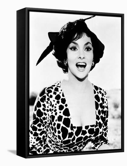 Fast and Sexy, (aka Anna Di Brooklyn), Gina Lollobrigida, 1958-null-Framed Stretched Canvas