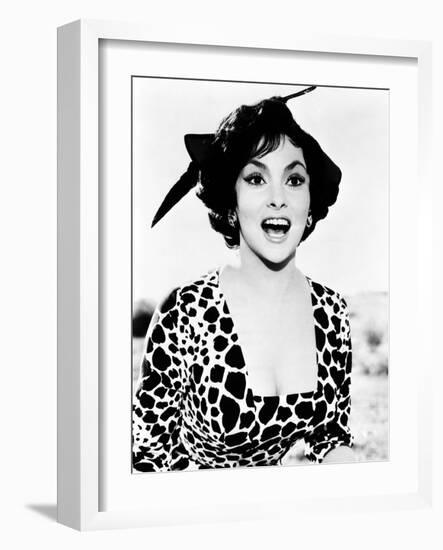 Fast and Sexy, (aka Anna Di Brooklyn), Gina Lollobrigida, 1958-null-Framed Photo