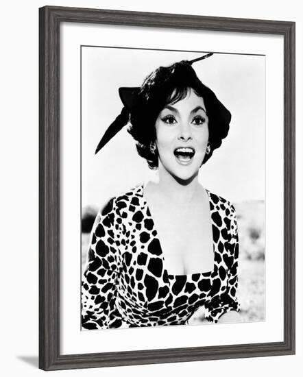 Fast and Sexy, (aka Anna Di Brooklyn), Gina Lollobrigida, 1958-null-Framed Photo