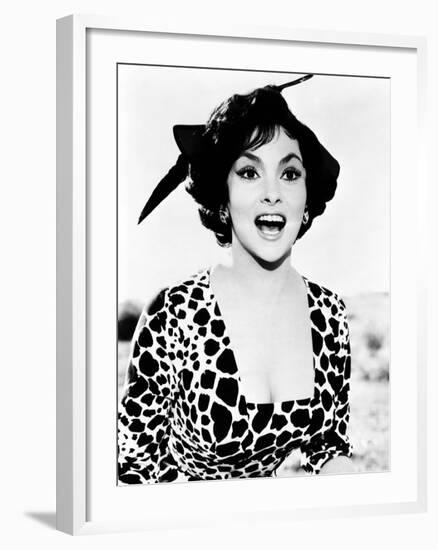 Fast and Sexy, (aka Anna Di Brooklyn), Gina Lollobrigida, 1958-null-Framed Photo