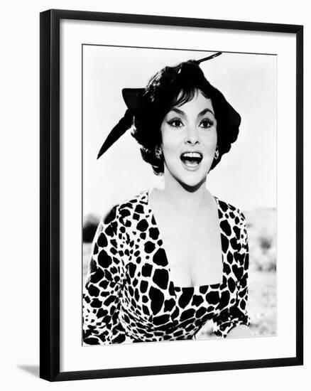 Fast and Sexy, (aka Anna Di Brooklyn), Gina Lollobrigida, 1958-null-Framed Photo