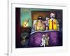 Fast Food Nightmare 1-Leah Saulnier-Framed Giclee Print