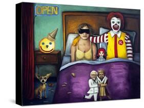 Fast Food Nightmare 1-Leah Saulnier-Stretched Canvas