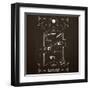 Fast Food on the Restaurant Menu Chalkboard-incomible-Framed Art Print