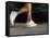 Fast Moving Feet and Legs-null-Framed Stretched Canvas