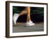 Fast Moving Feet and Legs-null-Framed Photographic Print