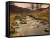 Fast Moving Stream, Near Ladybower Reservoir, Peak District Nat'l Park, Derbyshire, England-Ian Egner-Framed Stretched Canvas