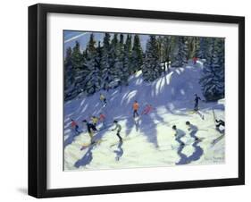 Fast Run, 2004-Andrew Macara-Framed Giclee Print